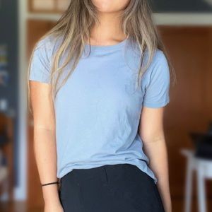 Brandy Melville / John Galt Baby Blue Tee